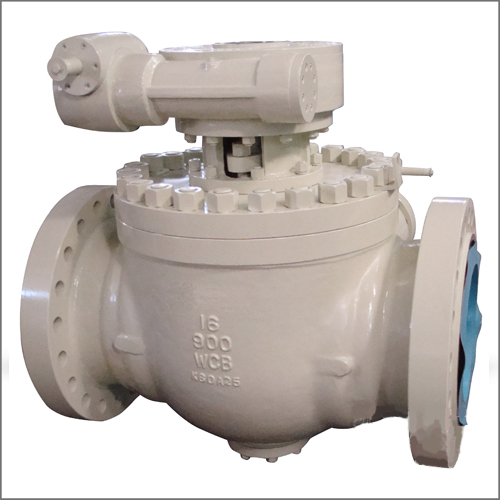 16” 900LB RF WCB TOP ENTRY GEARBOX BALL VALVE