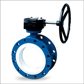 14” 150LB RF GGG40 LEVER OPERATED BUTTERFLY VALVE